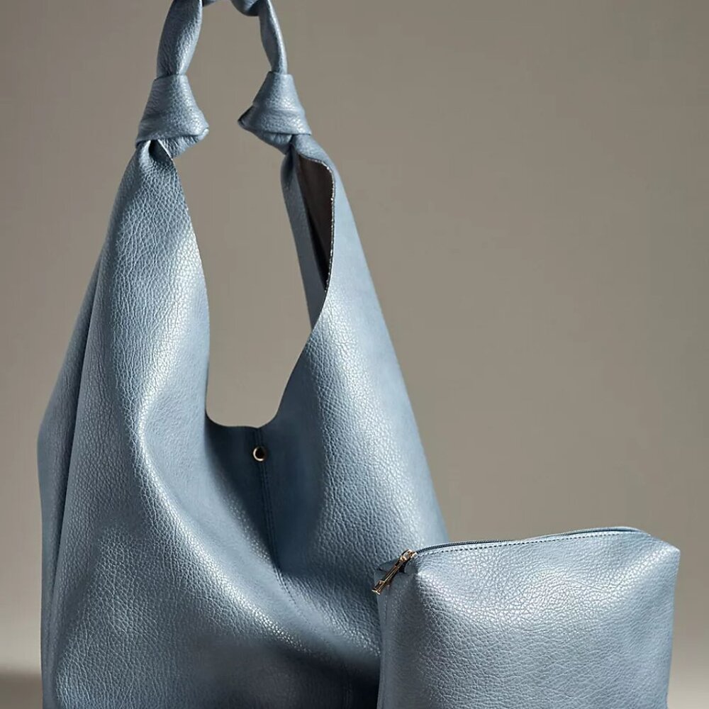 Anthropologie The Love Knot Slouchy Bag NWT - Picture 2 of 4